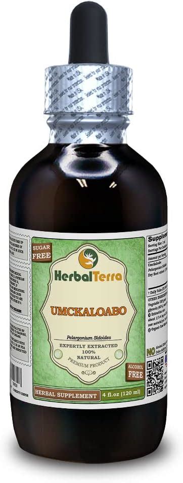 Amazon Herb Pharm Certified Organic Umckaloabo Liquid Extract For