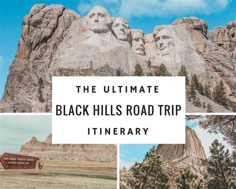 Mount Rushmore Vacation Itinerary The Best Of The Black Hills Mount