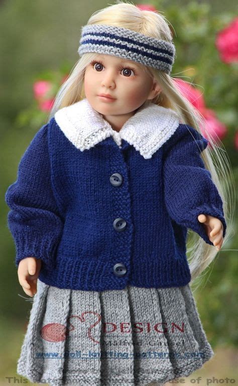strickanleitung für puppenkleider | Puppenkleidung, Puppenkleidung ...