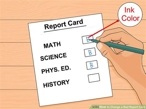 Ways To Change A Bad Report Card Wikihow