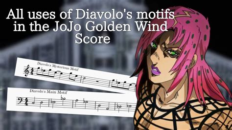 Jojo Golden Wind Ost All Diavolos Theme All Uses Of Diavolos Motifs