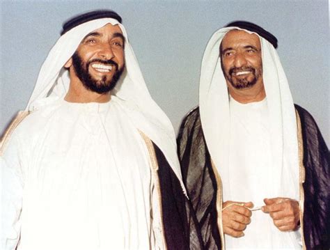 Hh Sheikh Zayed Bin Sultan Al Nahyan With Sheikh Rashid Bin Saeed Al Maktoum A Photo On Flickriver