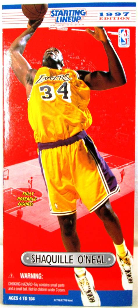 Shaquille Oneal Inch Los Angeles Lakers Nba Fully Poseable