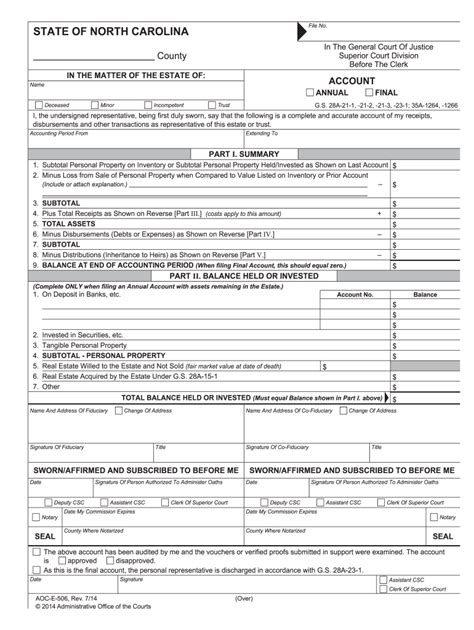 Aoc E 506 Fill Online Printable Fillable Blank Pdffiller