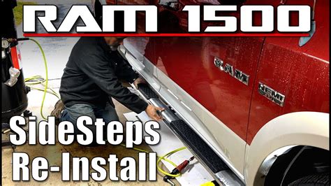 Installing Ram Side Steps After Some Structural Fabrication Youtube