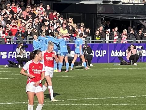 Arsenal Women 0 1 Manchester City Women Jonas Eidevall S Gunners Suffer Fa Cup Ko