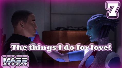 GETTING SOME BLUE CHEEKS Mass Effect Walkthrough Part 7 YouTube