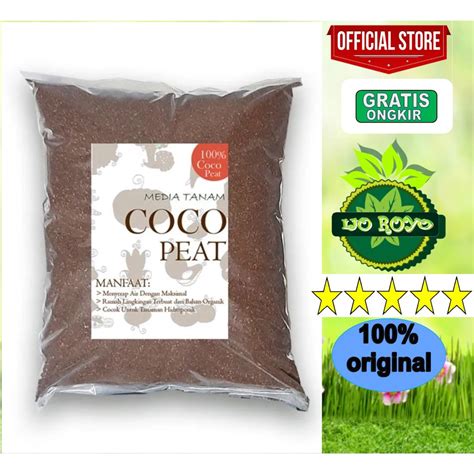 Jual Media Tanam Cocopeat Sabut Kelapa Murni Kg Gram Shopee