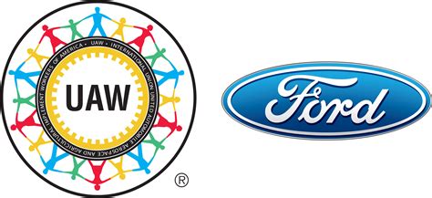 Uawford Uaw Ford National Programs Center Logo Clipart Large Size