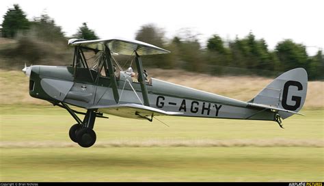 G AGHY Private De Havilland DH 82 Tiger Moth At Popham Photo ID