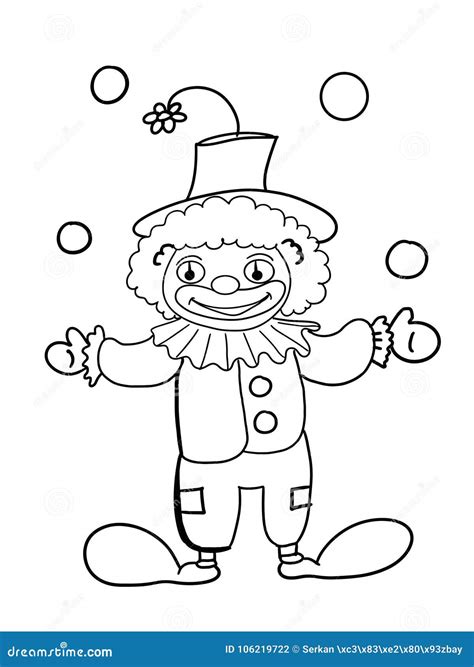 Cute Animated Clown