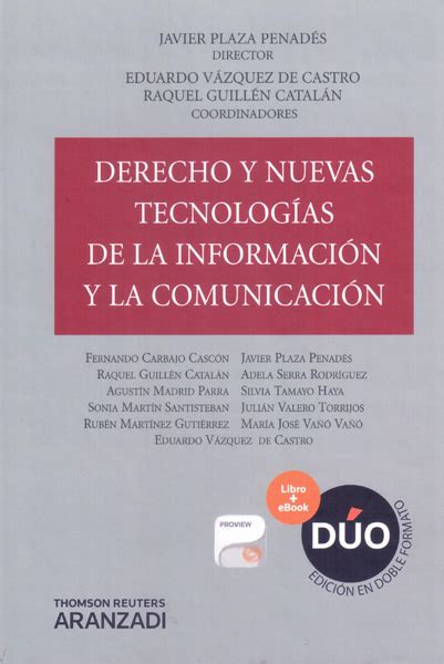 Librer A Dykinson Derecho Y Nuevas Tecnolog As De La Informaci N Y La