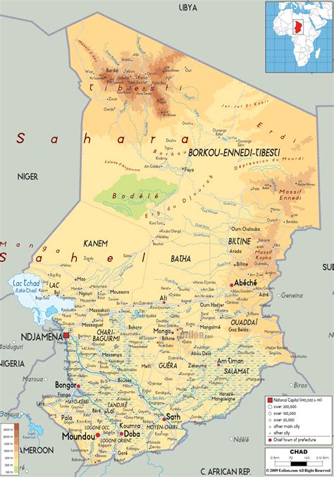 tibesti mountains   mountain range   central sahara