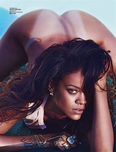 Rihanna Nude Butt Pic For Magazine Hot Nude Celebrities Sexy Naked Pics