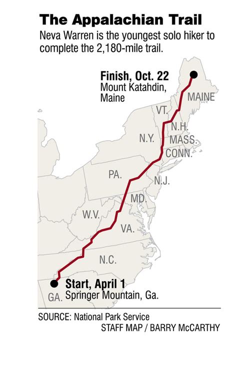 Appalachian Trail Map Interactive State By State 54 Off