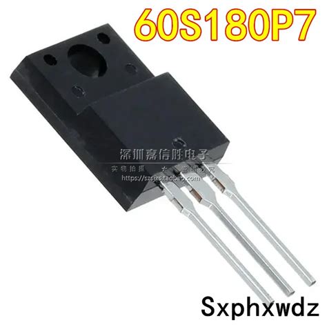 Transistor MOSFET De Potencia Original 10 Piezas 60S180P7 IPA60R180P7S