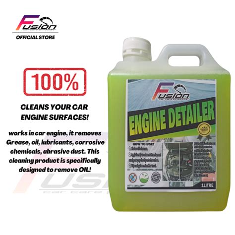 Fusion Engine Detailer Wash Premium Degreaser 1l Engine Wash Degreaser