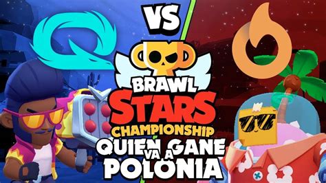 QLASH Vs OUTSIDERS 3 Y 4 PUESTO BRAWL STARS CHAMPIONSHIP QUIEN