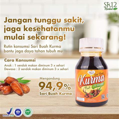 Jual SARI KURMA SARI BUAH KURMA SR12 SARI KURMA ASLI HALAL DAN