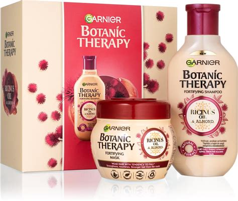 Garnier Botanic Therapy Ricinus Oil Coffret Cadeau Pour Cheveux