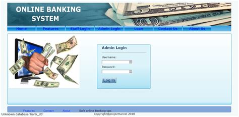 Online Banking System Php Project