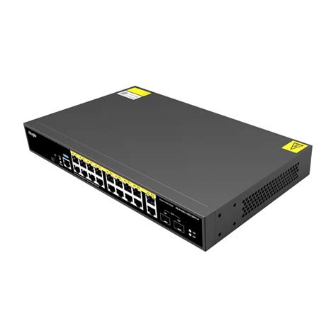 Ruijie Xs S J Gt Sfp P L Managed Gigabit Poe Switch Port