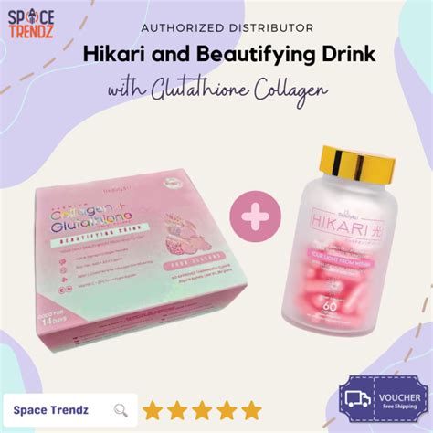 Hikari Premium Japan Glutathione 60 Capsule Collagen Glutathione