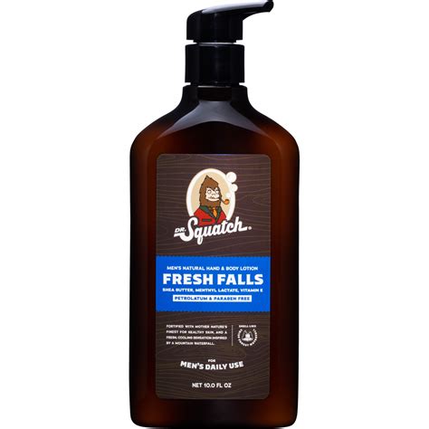 Fresh Falls Lotion 6 Units Dr Squatch Wholesale