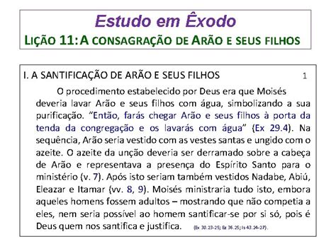 EBD 4 TRIMESTRE 2019 Estudo Em Xodo Estudo