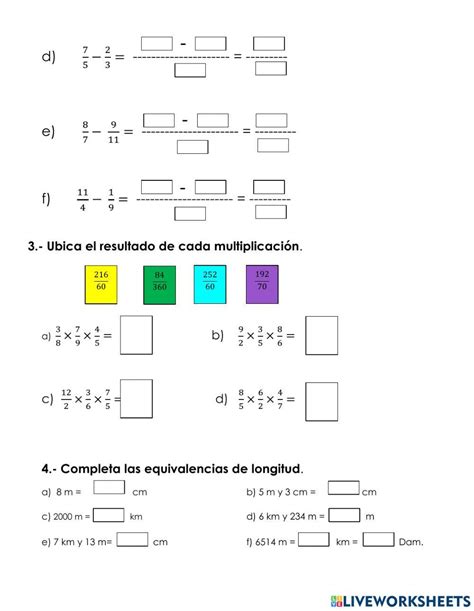 1158540 Ejercicios De Matemática Para 5to Grado I