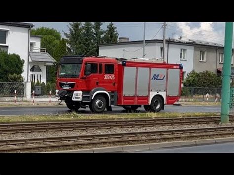 Alarmowo 302 P 25 GCBA 5 MAN TGM Moto Truck JRG 2 Poznań YouTube