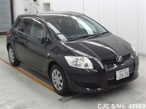 2008 Toyota Auris Black for sale | Stock No. 48969 | Japanese Used Cars Exporter