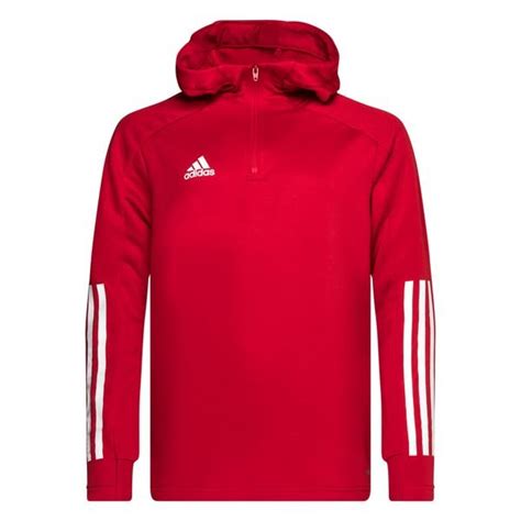 adidas Träningsjacka Condivo 20 Hood Röd Vit Barn unisportstore se