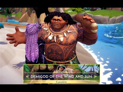 Demigod Of The Wind And Sun Maui Quest Dreamlight Valley Part 61