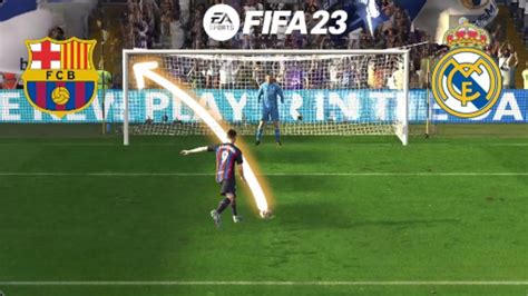 FIFA23 FC Barcelona Vs Real Madrid Penalty Shootout FCB Vs Real