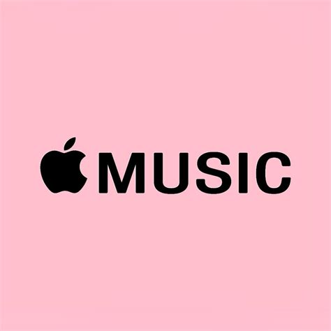 Pastel Pink Apple Music