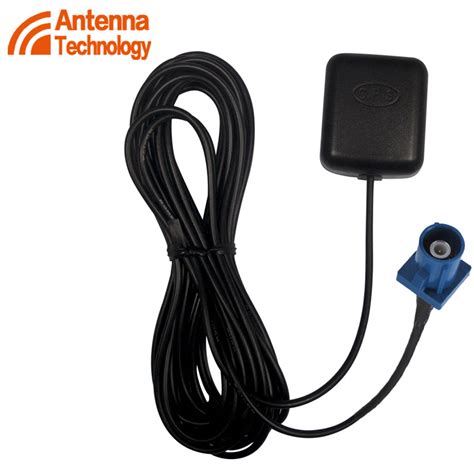 High Gain Car Active Gps Antenna Mhz M M Cable With Fakra