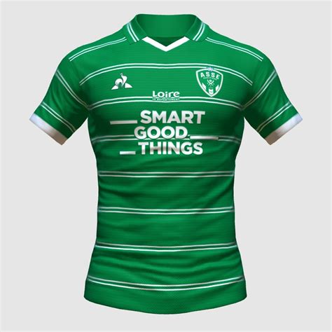 St Etienne X Coq De Sportif Home Fifa Kit Creator Showcase