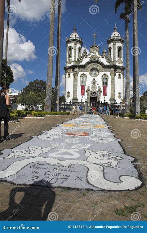 Sao Francisco De Assis Church Sao Joao Del Rey Editorial Stock Photo