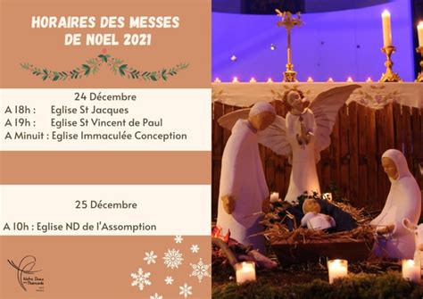 MESSES DE NOËL Paroisse Notre Dame de la Miséricorde