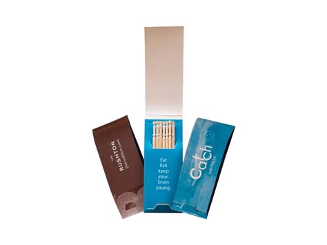 Custom Toothpick Booklets Toothpick Packaging Booklets Wholesale