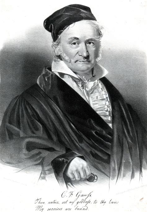 Portrait Of Carl Friedrich Gauss