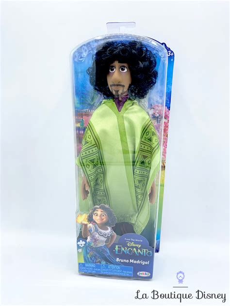 Poupée Bruno Madrigal Encanto Disney Jakks Pacific articulée 28 cm