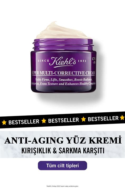 Kiehl's Super Multi Corrective Cream 50 ml Yaşlanma Karşıtı 7'li Etki ...