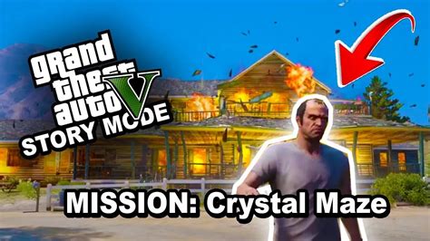 Grand Theft Auto V Mission Crystal Maze I Part Youtube