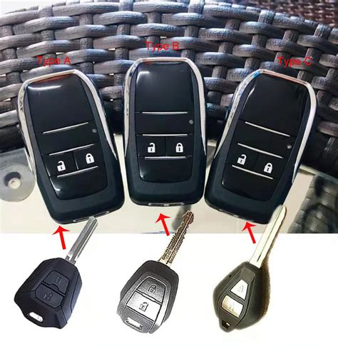 2 Buttons Modified Flip Folding Remote Key Shell For Isuzu D Max Blank