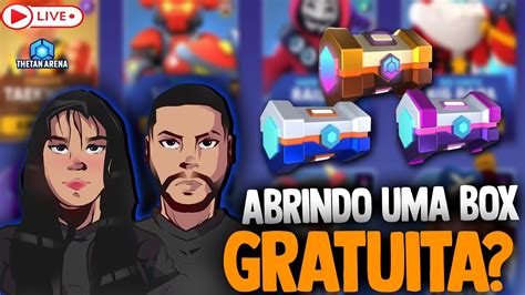 Thetan Arena Ao Vivo NOVA PERSONAGEM JOGANDO INSCRITOS LIVE