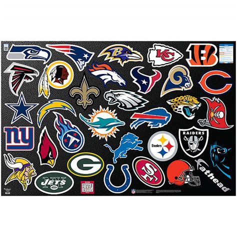 NFL Logo Collection Wall Decal | Shop Fathead® for NFL Decor