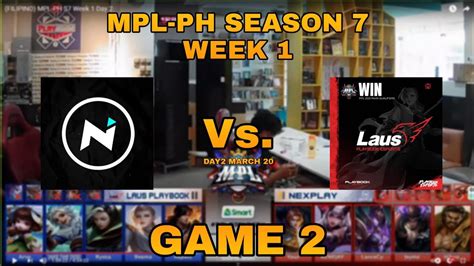 NXP Vs LPE Game 2 MPL S7 2021 YouTube