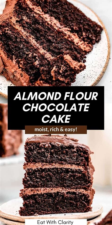 Almond Flour Chocolate Cake Rich And Easy Recipe Eat With Clarity